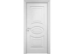 Межкомнатная дверь VERNICE LIVORNO OVAL RAL9003