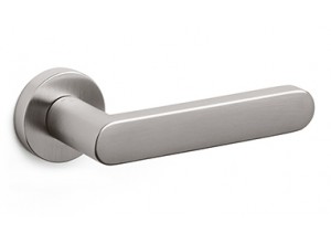 Дверная ручка OLIVARI LINK (матовая супернержавеющая сталь)
