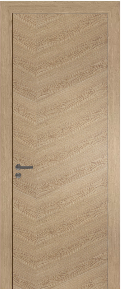 Межкомнатная дверь из шпона PLAIN D 1.5 (Гречка)