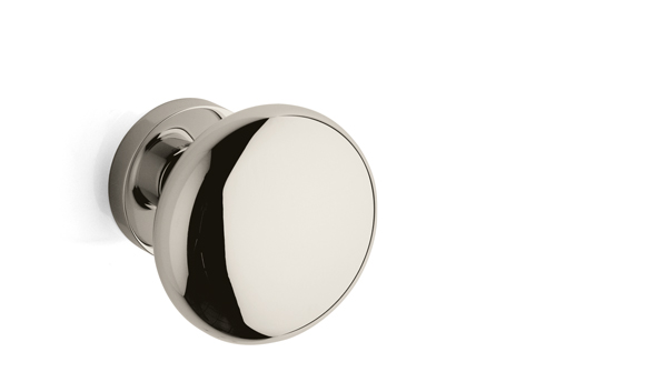 Ручка KNOB OLIVARI EDISON Ø70 (NL - суперникель)