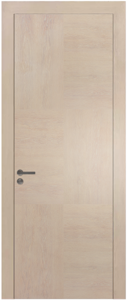 Межкомнатная дверь из шпона PLAIN D 1.6 (Cotton White)