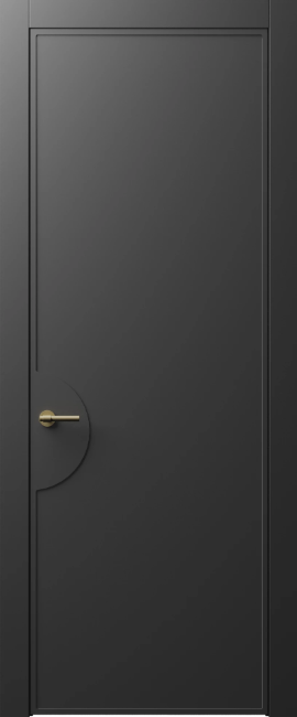 Межкомнатная дверь эмаль CONTOUR 4 (RAL 7011)
