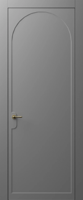 Межкомнатная дверь эмаль GLANCE 5 (RAL 7047)